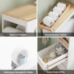 Bathroom Cabinet with Roller Compact - Image 5