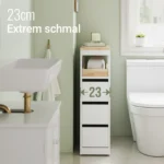 Bathroom Cabinet with Roller Compact - Image 3