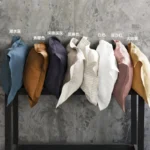 1PC 100% Nature Linen Pillowcase Soft Oxford - Image 3