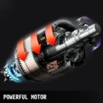 1100W Electric Meat Mincer Mini Portable Chopper Blender Food - Image 4