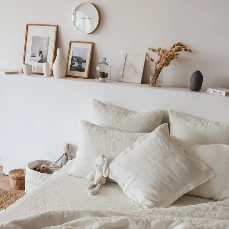 kf-Ha64830aca22e40c39e34872570f801342 1PC 100% Nature Linen Pillowcase Soft Oxford - Image 1