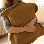 1PC 100% Nature Linen Pillowcase Soft Oxford - Image 2