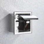 Bathroom Paper Holder Wall Mounted Matte Black - Image 3