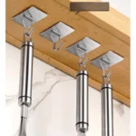 Self-Adhesive Towel Hooks 304 Stainless Steel Stick - Image 3