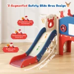 6 In 1 Toddler Slide Playground Kit With Climbing Ladder - Image 4