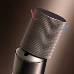 black bathroom faucet round hand washing toilet - Image 3