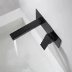Mirror Matte Black White Bathroom - Image 2