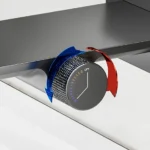 brass LED digital display basin - Image 6