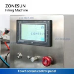 ZONESUN ZS-DTYT2 Automatic Liquid Paste Filling Machine with Pneumatic Cylinder for Shampoo Honey Cream Bottle Packaging - Image 4