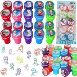 Frozen Princess Party Favors Supplies Slap Bracelets Stickers - Image 3