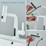 Temperature Digital Display Basin Faucet For Bathroom - Image 4