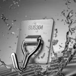 Self-Adhesive Towel Hooks 304 Stainless Steel Stick - Image 4