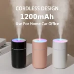 Portable Air Humidifier USB Rechargeable Wireless Home Car Mini Air