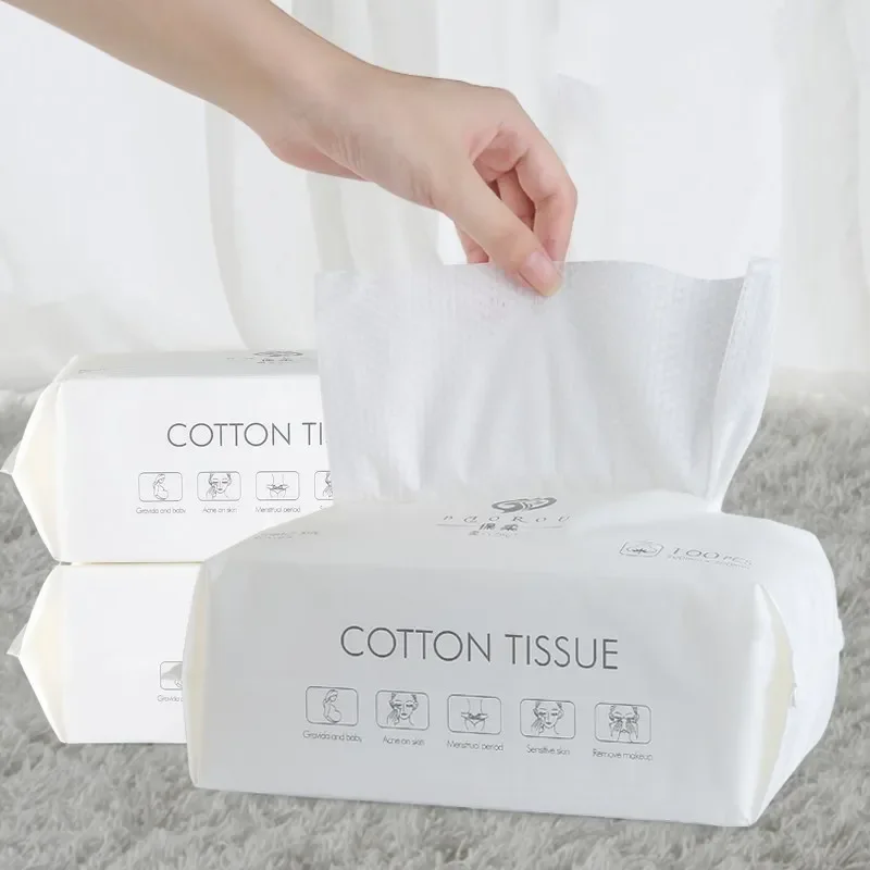 kf-S1b480b2765bf436d9016da436177460dh Soft Cotton Towel Disposable Face - Image 1