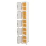 5 Tiers Free Standing Narrow Bathroom Organizer Storage - Image 2