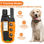 3300Ft Electric Dog Training Collar Remote Control Waterproof Pet BehaviorFor 5-120lbs Puppy With Shock Vibration - Image 2