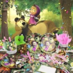 Mashas and Bear Birthday Party Decoration - Image 2