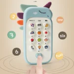 Baby Phone Toy Music Sound Telephone Sleeping Toys With Teether Simulation Phone Kids Infant Early Educational Toy Kids Gifts - Image 3