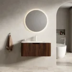 80cm Wall Mounted Bathroom Sink