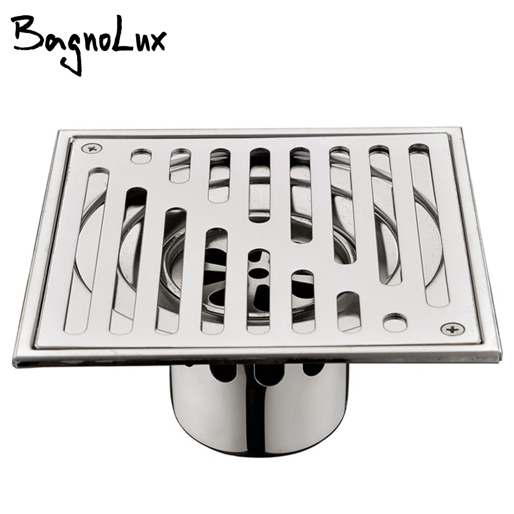 kf-S22fb83d73168409ea3d37dd5a21e40e0u Bangnolux SUS 304 Stainless Steel Square Shower Grate - Image 1