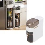 Corner Floor Cabinet Bathroom Storage