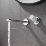 Luxury brass black wall mounted bathroom - Image 3