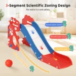 Dinosaur Shape Multifunctional Toddler Slide Indoor - Image 2