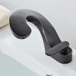 Tap Single Lever Black Nickel Bathroom - Image 3