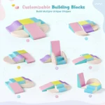 6PCS Climb Crawl Playground Activity Play Set - Image 6