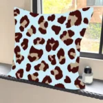 Classic leopard print Square cushions suitable for use in guesthouses bedrooms living rooms sofas and when traveling - Image 3