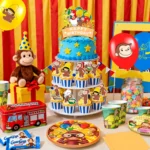 110 Pcs George Monkey Birthday Decorations&Tableware - Image 3