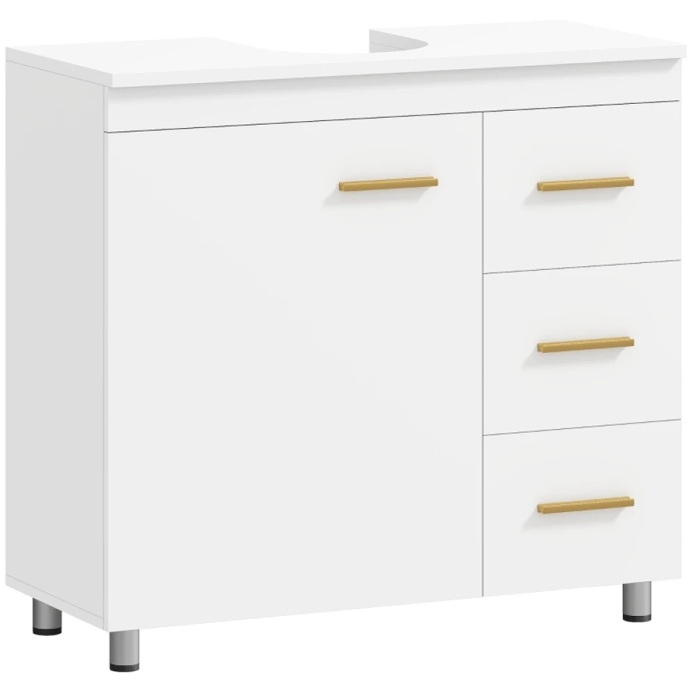kf-S4d4009fa542042868cf12e7ed846b855g Bathroom Cabinet, with three drawers, 3-Stage Design - Image 1