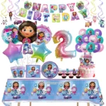 Gabby Dollhouse Birthday Party Decoration Toy Latex Balloon