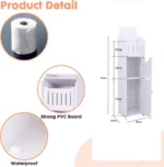 Bathroom cabinet with door - Image 2