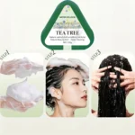 Tea Tree Scrub Soap with Natural Walnut Shell Particles - Image 2