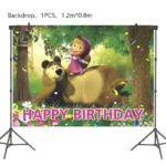 Mashas and Bear Birthday Party Decoration - Image 6