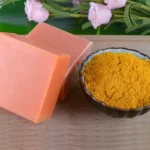 100g pure natural turmeric soap, essential oil soap, handmade soap - Image 3
