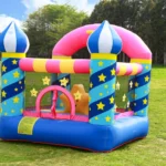 Custom Sizes &Logo Printing Stars Bounce House Party