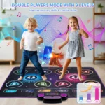 Dancing Blanket Kids Electronic Dance Mat Double Players Mode with 9 Levels Kid Floor Music Blanket Educational Toys Xmas Gifts - Image 6