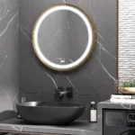 LED Bathroom Mirror | 60x60cm IP44 Waterproof Aluminum