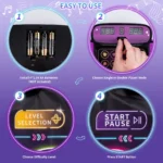 Dancing Blanket Kids Electronic Dance Mat Double Players Mode with 9 Levels Kid Floor Music Blanket Educational Toys Xmas Gifts - Image 3