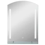 50x70cm IP44 Aluminum LED Bathroom Mirror - Image 2