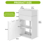 Bathroom Vanity Cabinet with Door - Image 4