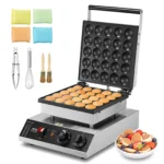 Electric Waffle Maker 25PCS Mini Dutch Pancake Maker