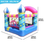 Custom Sizes &Logo Printing Stars Bounce House Party - Image 4