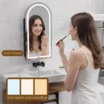 Bathroom Mirror Cabinet With LED/Touch - Image 4