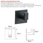 1-4Pcs Strong Adhesive Wall Hook Sticker Hanging Coat Rack - Image 6