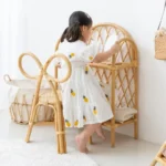 Children's Rattan Chair Natural - Image 3