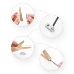 SARIHOSY 1/5Pcs Towel Hooks Matte Wall Hook - Image 5