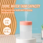 Silent Mini Humidifier 200ml USB Air Humidifier Car - Image 4